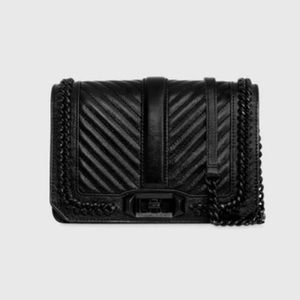 Rebecca Minkoff black small crossbody bag